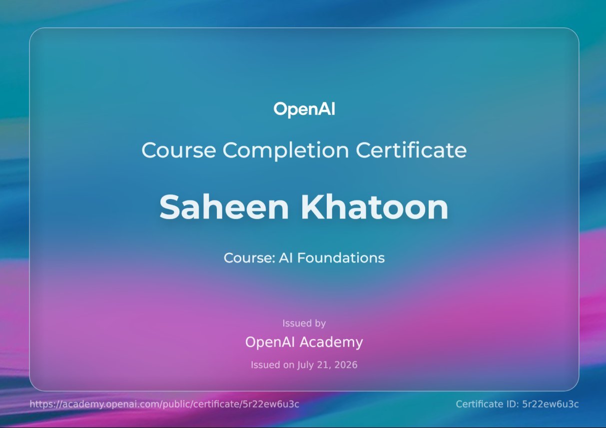 Open ai foundation